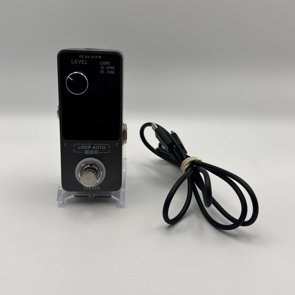 LEKATO Triple Looper Built-in Tuner Synchronous Recording Electric Auto Guitar